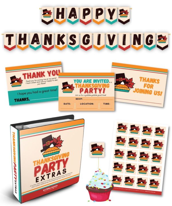 Thanksgiving Party Extras | FAB Party Planning Mom